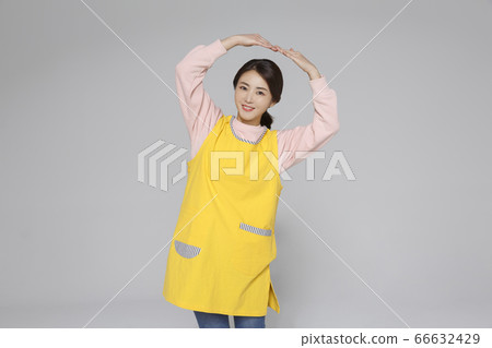 Businesswoman concept, Asian female portrait in a studio 017 66632429