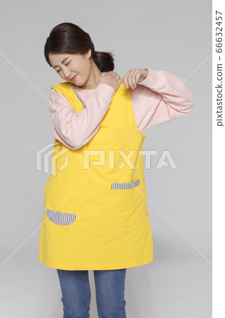 Businesswoman concept, Asian female portrait in a studio 056 66632457