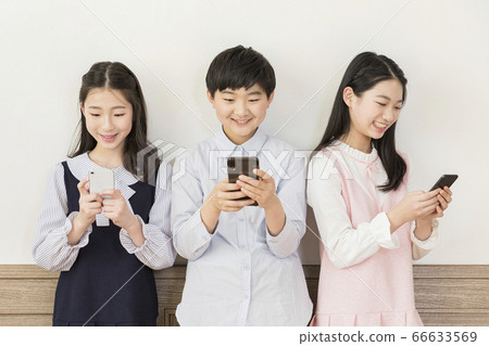 Group of school students portrait, happy smiling male and female students 157 Group of school students portrait, happy smiling male and female students 157 66633569