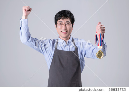 A studio portrait of Asian man making a confident smile 362 A studio portrait of Asian man making a confident smile 362 66633783
