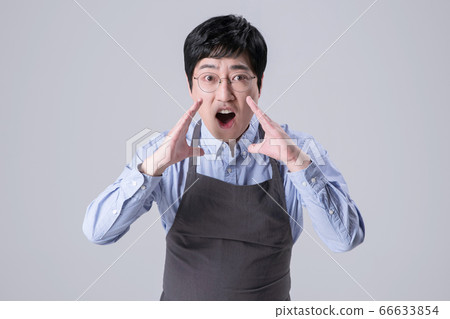 A studio portrait of Asian man making a confident smile 329 A studio portrait of Asian man making a confident smile 329 66633854