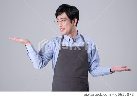 A studio portrait of Asian man making a confident smile 237 A studio portrait of Asian man making a confident smile 237 66633878