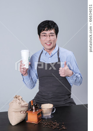 A studio portrait of Asian man making a confident smile 070 A studio portrait of Asian man making a confident smile 070 66634051