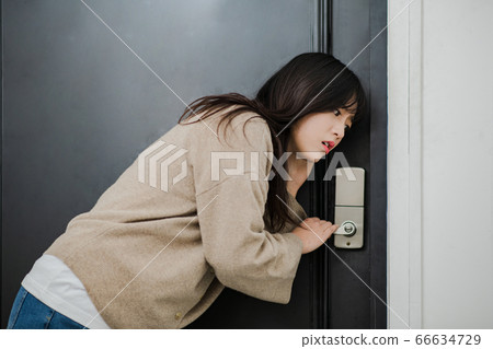 Young asian woman's Daily life concept. Enjoying daily routine 206 Young asian woman's Daily life concept. Enjoying daily routine 206 66634729