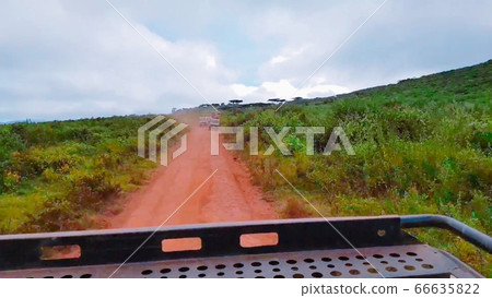 坦桑尼亞Ngo Longoro國家公園比賽期間的風景 坦桑尼亞Ngo Longoro國家公園比賽期間的風景 66635822