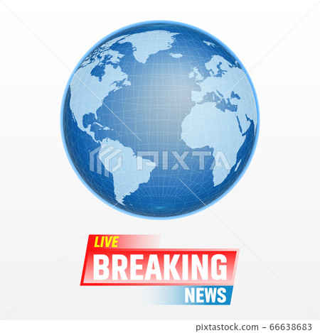 Realistic globe shape Realistic globe shape 66638683