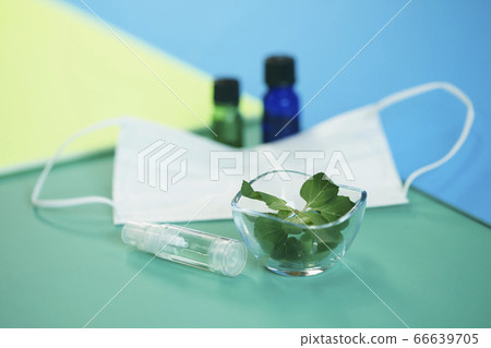 Mask and aroma oil, mint Mask and aroma oil, mint 66639705