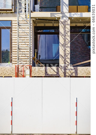 Flat construction site Flat construction site 66639831