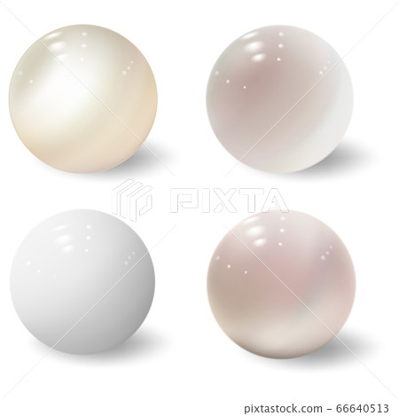 3d spheres. Glossy balls. Plastic colored bubbles 66640513
