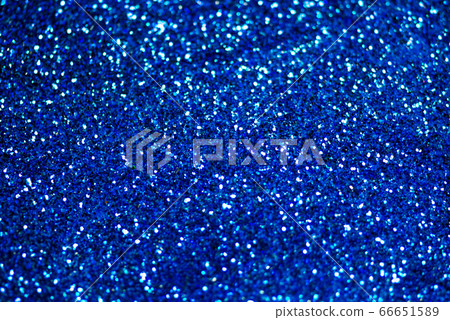 Glitter light abstract blue bokeh light background 66651589