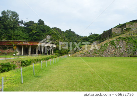佐渡金礦和北澤地區的“浮動種植園”左側為“ 50m增稠劑”（佐渡島/新潟縣佐渡市相川北澤町3-2） 66652756