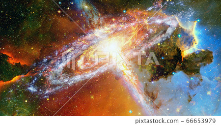 Pulsar in the nebula. Pulsar in the nebula. 66653979