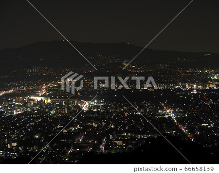 奈良若草山的夜景 66658139