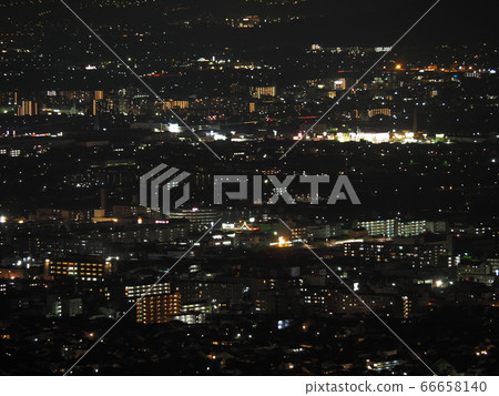奈良若草山的夜景 奈良若草山的夜景 66658140