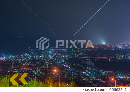 從壽壽SA [長野縣]看的讚科吉德拉的夜景 66662842