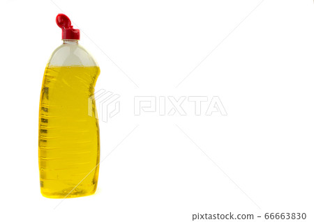 Dishwashing liquid detergent or soap in plastic bottle Dishwashing liquid detergent or soap in plastic bottle 66663830