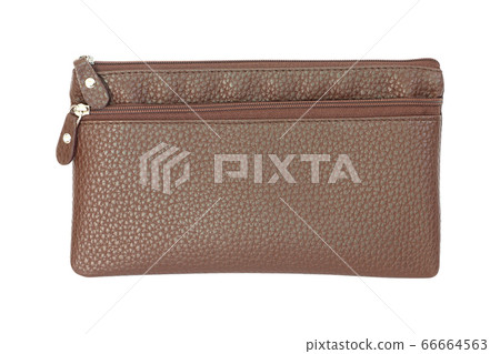 womens leather purse isolated on white background womens leather purse isolated on white background 66664563