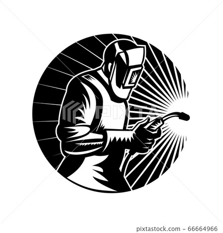 MIG Welder Arc Welding with Welding Torch Side 66664966