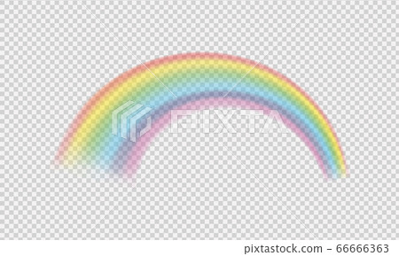 Colored rainbow fantasy symbol isolated on checkered background. Colored rainbow fantasy symbol isolated on checkered background. 66666363