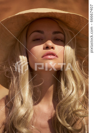 Summer travel photos of young sexy lady. Summer travel photos of young sexy lady. 66667407