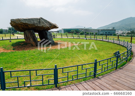 Ganghwa Dolmen park UNESCO World Heritage Site in Incheon, Korea 66668160