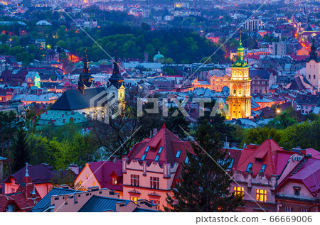 Night Lviv view 66669006