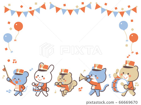 clipart of marching bears