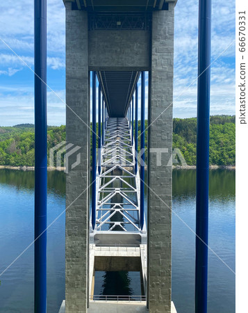 The Zdakov Bridge is a steel arch bridge that The Zdakov Bridge is a steel arch bridge that 66670331