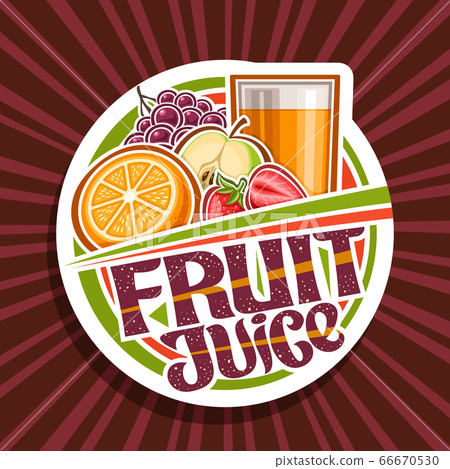 Vector logo for Fruit Juice Vector logo for Fruit Juice 66670530