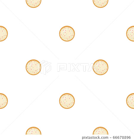 Illustration on theme big set identical biscuit, 66678896