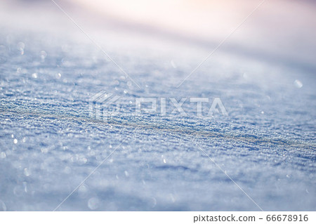 Macro background of fresh snowflake texture Macro background of fresh snowflake texture 66678916