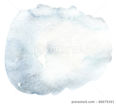 Blue watercolor background. Splash abstract shape drawing. Blue watercolor background. Splash abstract shape drawing. 66679381