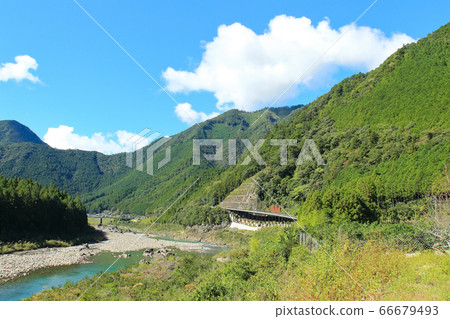 和歌山縣北山村北山河 和歌山縣北山村北山河 66679493
