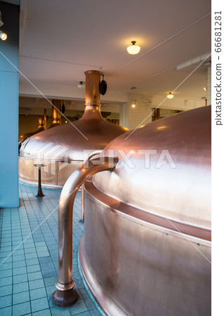 Large tank at the Beer Museum in Amsterdam, the Netherlands Large tank at the Beer Museum in Amsterdam, the Netherlands 66681281