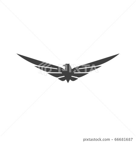 Falcon wing icon Template vector Falcon wing icon Template vector 66681687