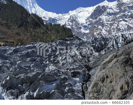 中國雲南香格里拉德欽明永冰川 66682105