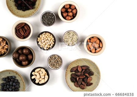 Nuts in round cup Nuts in round cup 66684838