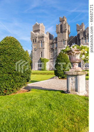 Ashford Castle. A medieval castle built in 1228. 66687171
