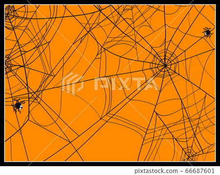 蜘蛛網背景 66687601