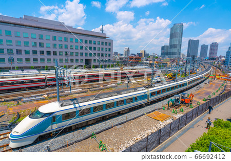 Tokyo cityscape in Japan with views of East Core Hikifune Nibankan 66692412