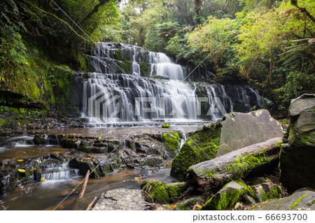New Zealand waterfall 66693700