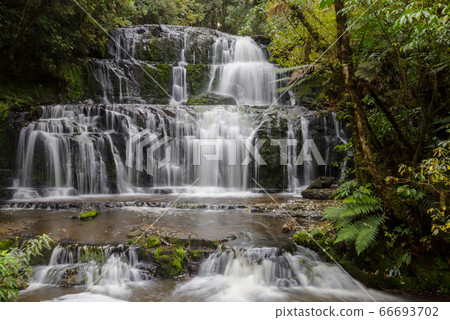 New Zealand waterfall 66693702