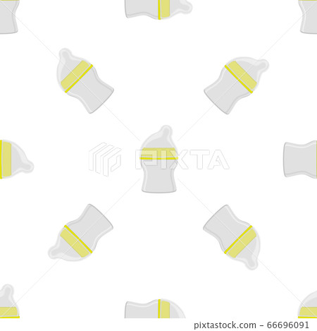 kit baby milk in clear bottle with rubber pacifier kit baby milk in clear bottle with rubber pacifier 66696091