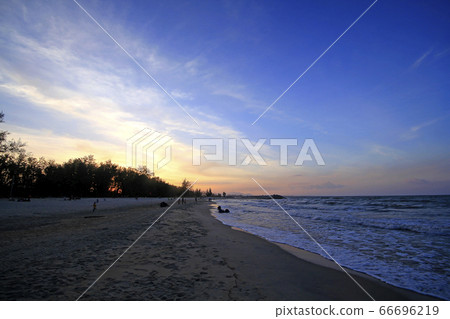 Narathiwat beach, Narathiwat province, long beach Narathiwat beach, Narathiwat province, long beach 66696219
