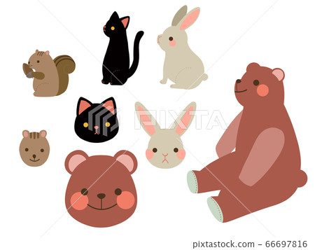 Bear rabbit cat squirrel plush style Bear rabbit cat squirrel plush style 66697816