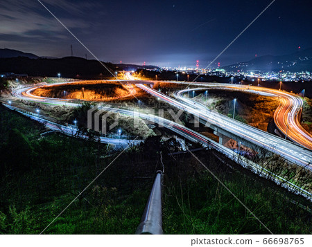 Kihoku Katsuragi IC的光跡 66698765