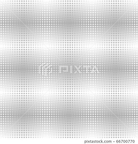 Silver metallic star pattern. Vector seamless 66700770