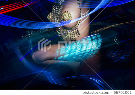 Young and seductive female disco female dancer Young and seductive female disco female dancer 66701001