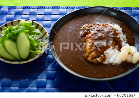Curry and rice Curry and rice 66701684