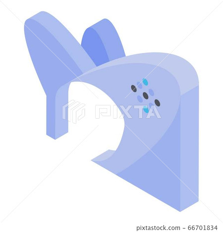 Gate arch icon, isometric style Gate arch icon, isometric style 66701834